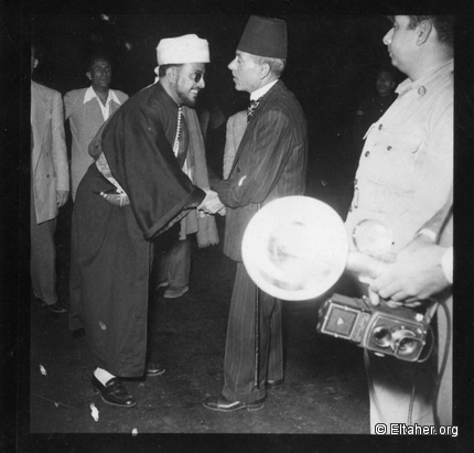 1953 - Sayf El-Islam Abdallah arriving in Cairo 02